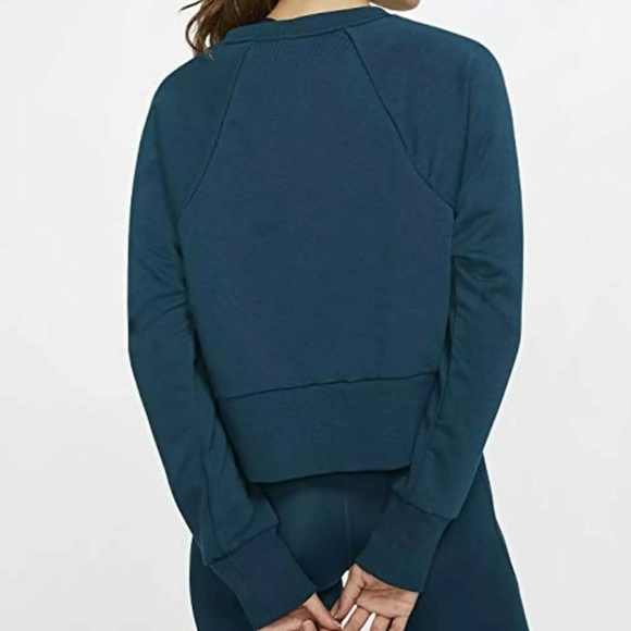 Nike Cropped Lux Fleece Sweatshirt - Picture 2 of 7